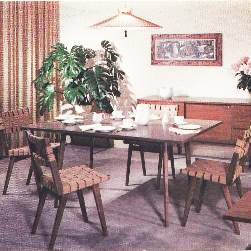 Woven Leather Dining Chairs- WDC 400 + WDC 600 — Smilow Design